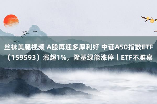 丝袜美腿视频 A股再迎多厚利好 中证A50指数ETF（159593）涨超1%，隆基绿能涨停丨ETF不雅察