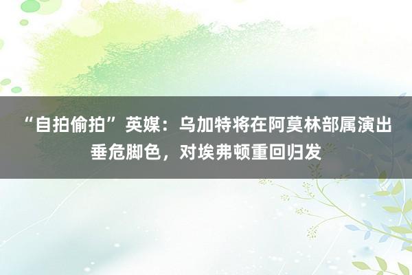 “自拍偷拍” 英媒：乌加特将在阿莫林部属演出垂危脚色，对埃弗顿重回归发